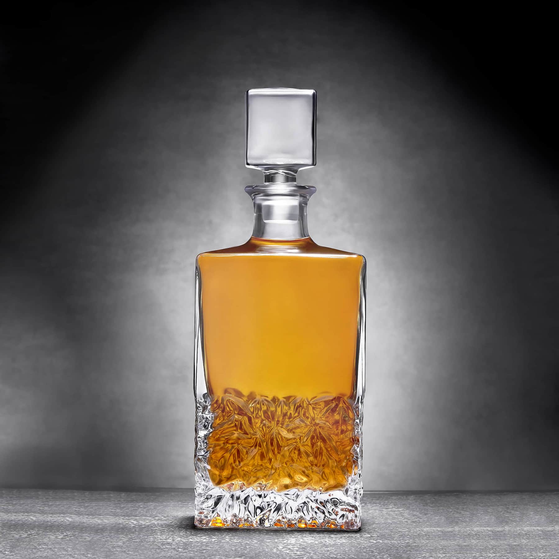 Whiskey Decanter – Rectangle – 750 ml