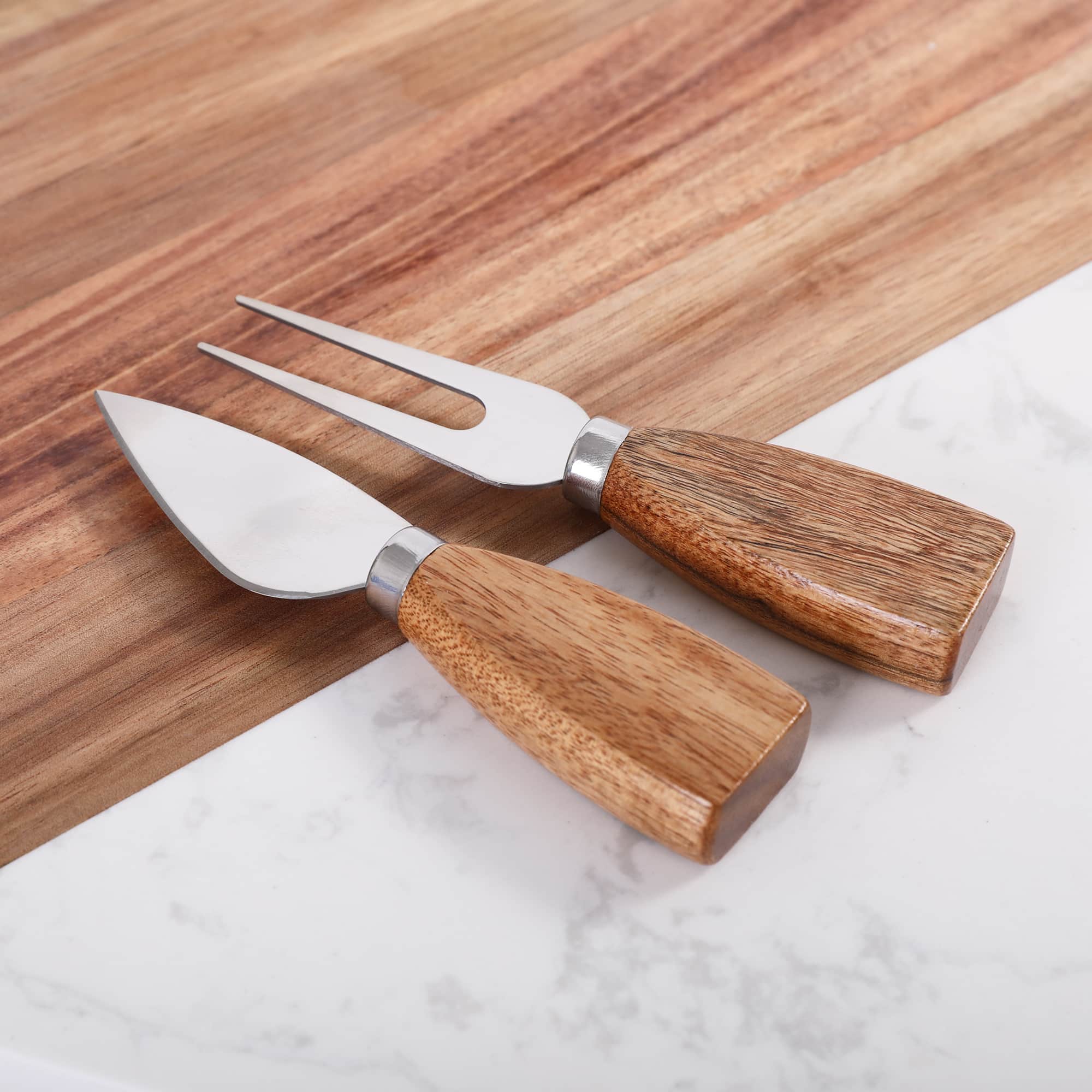 Marble Heart Shaped Serving Board