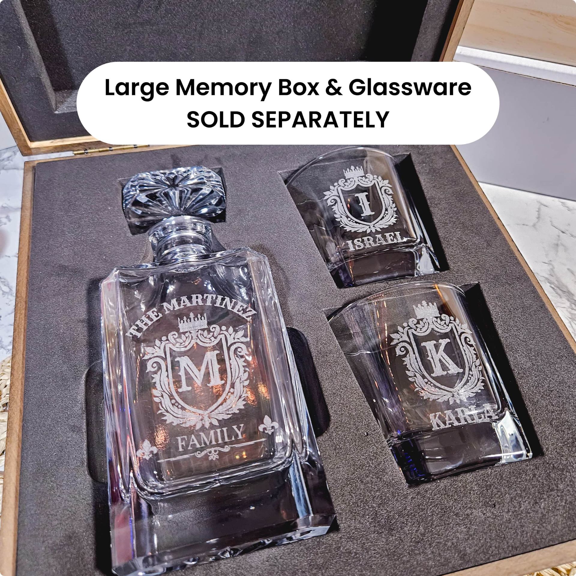 Whiskey Decanter Set 5