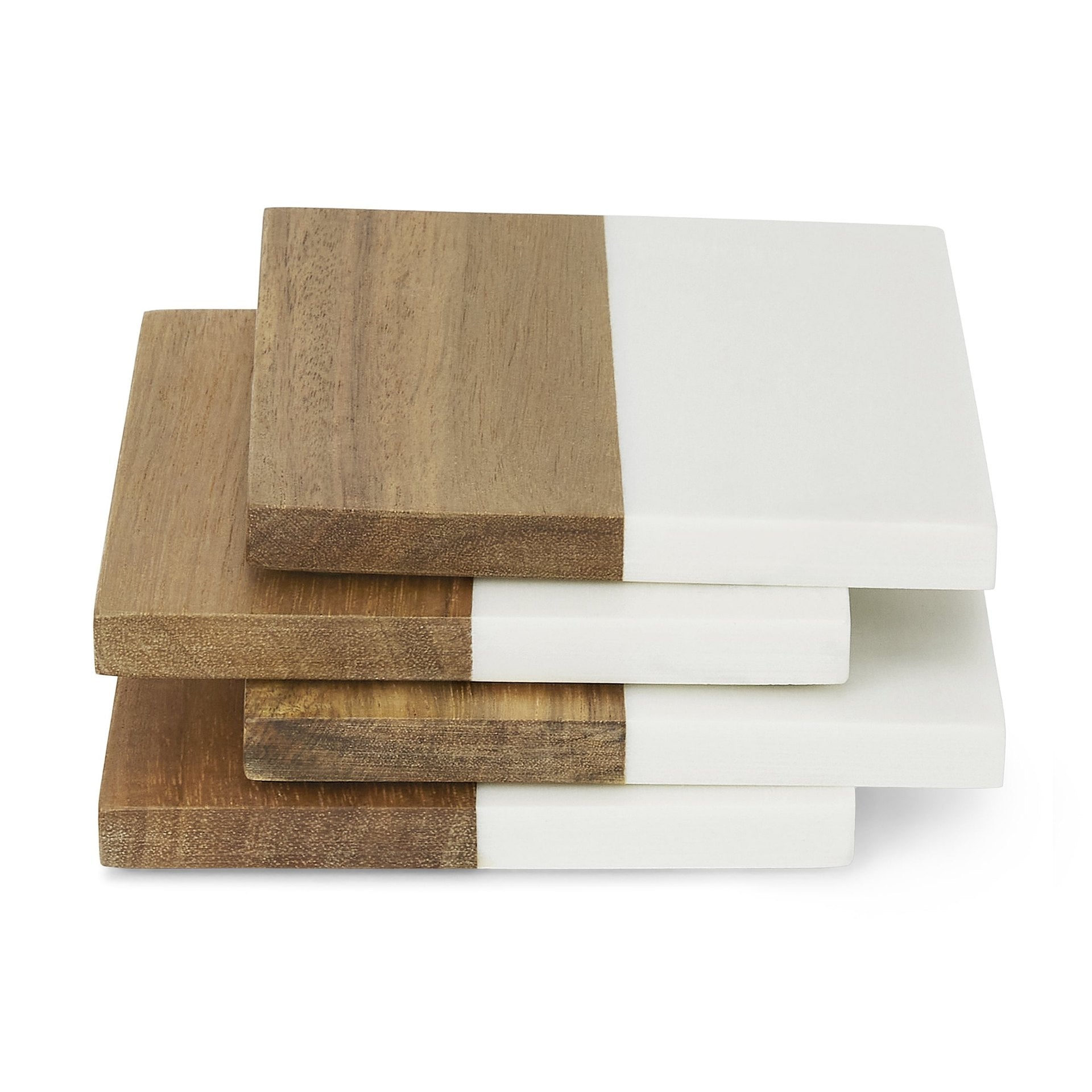 Marble Coaster Set