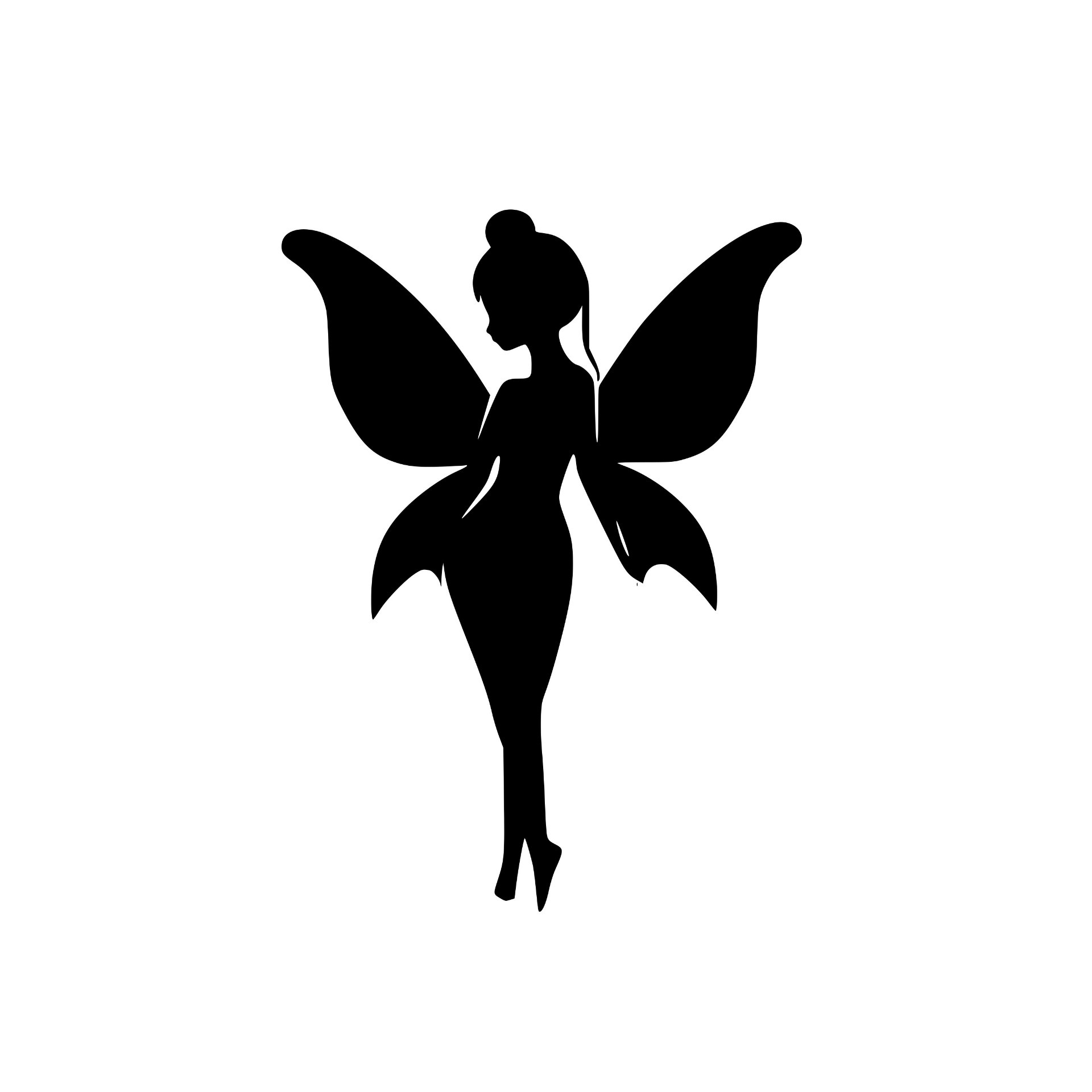 Fairy silhouette