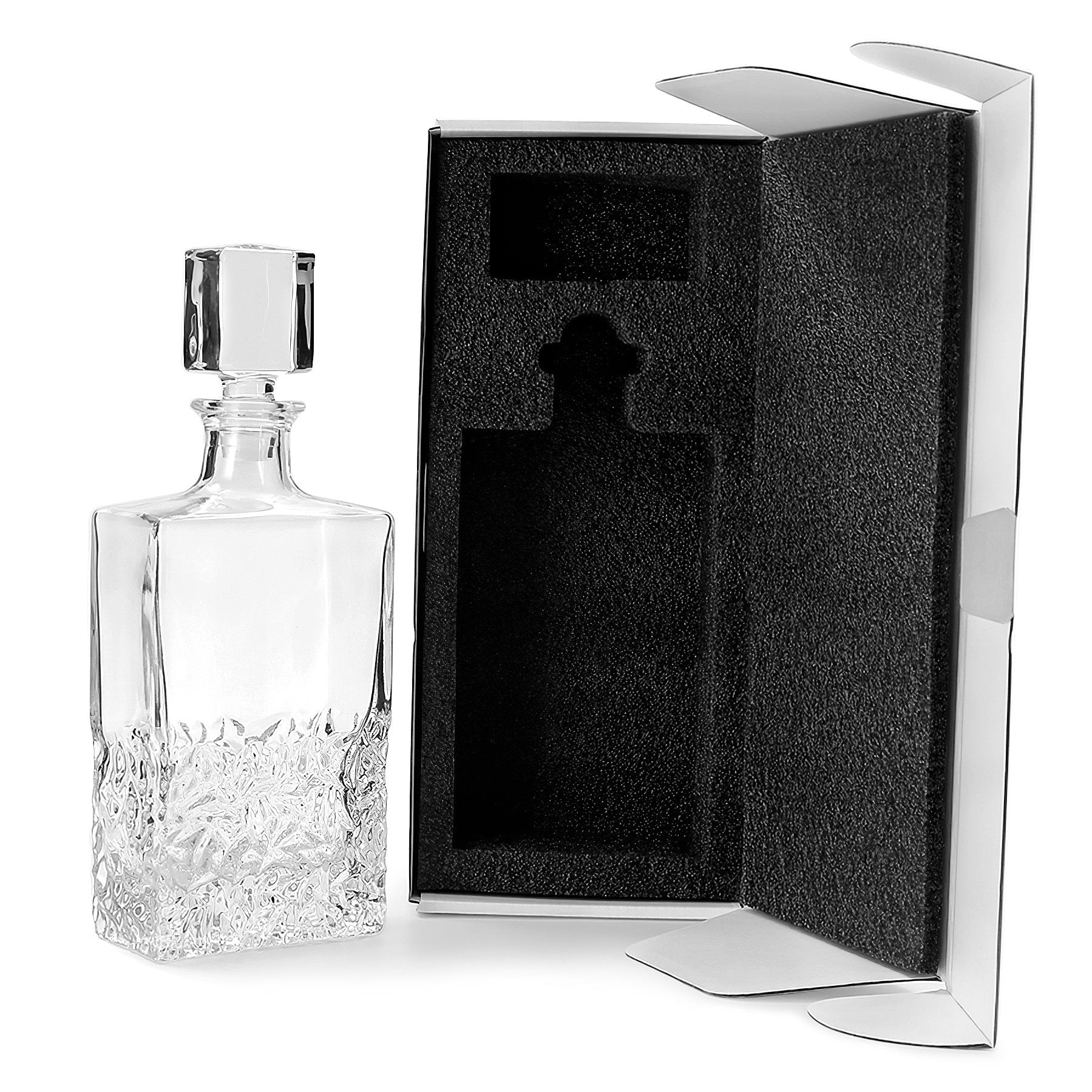 Whiskey Decanter – Rectangle – 750 ml