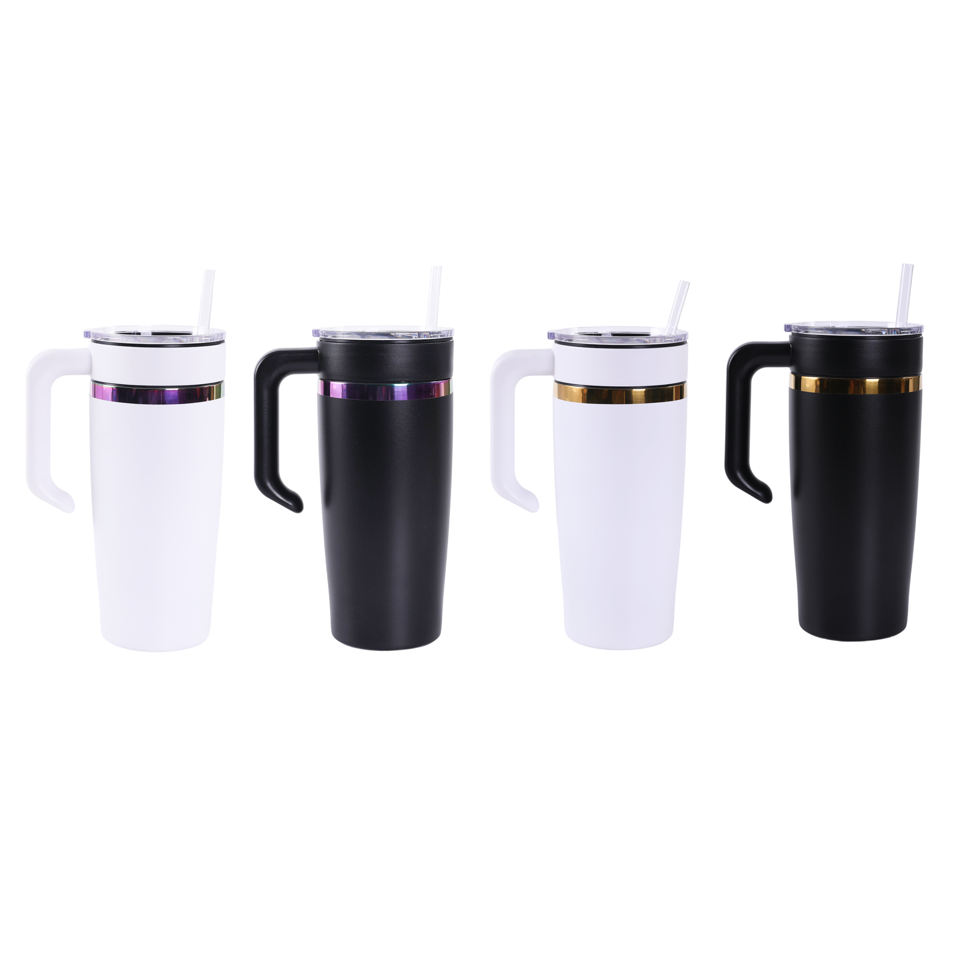 20oz electroplated tumbler color options lineup