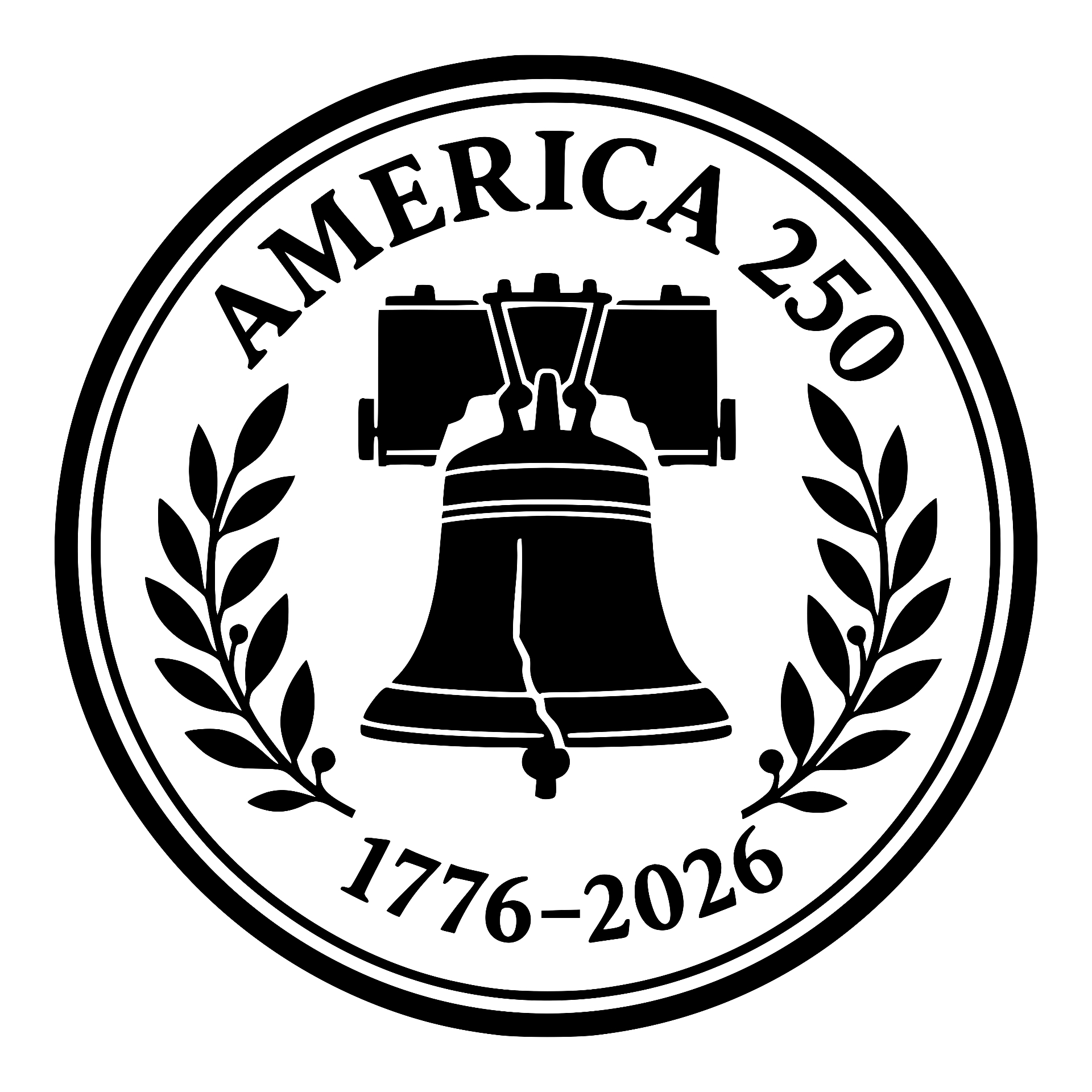 America 250 Liberty Bell seal 1776-2026