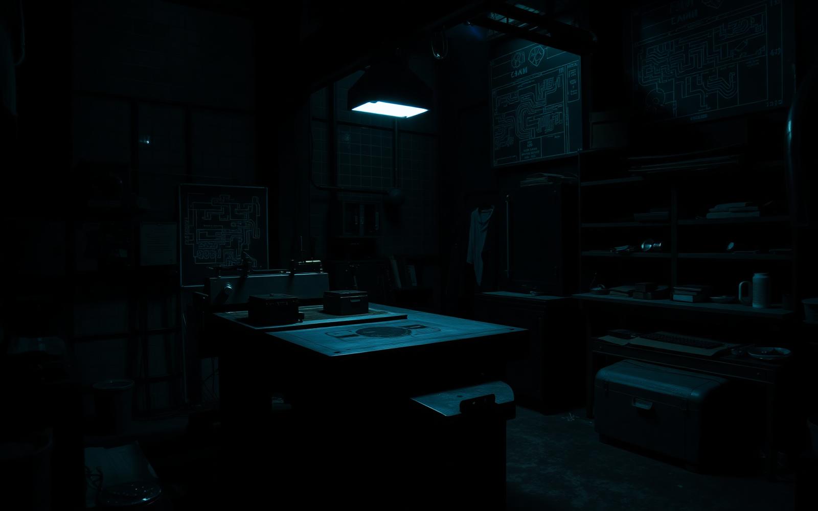 Shepherd workshop floor